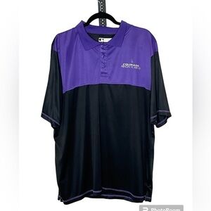 NBL Genuine Merchandise Colorado Rockies Baseball Polo Shirt Sz 2XL